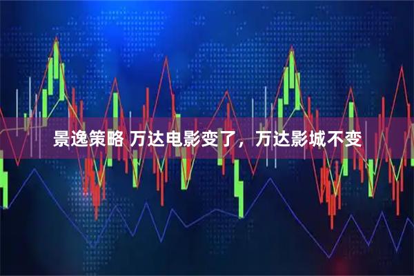 景逸策略 万达电影变了，万达影城不变