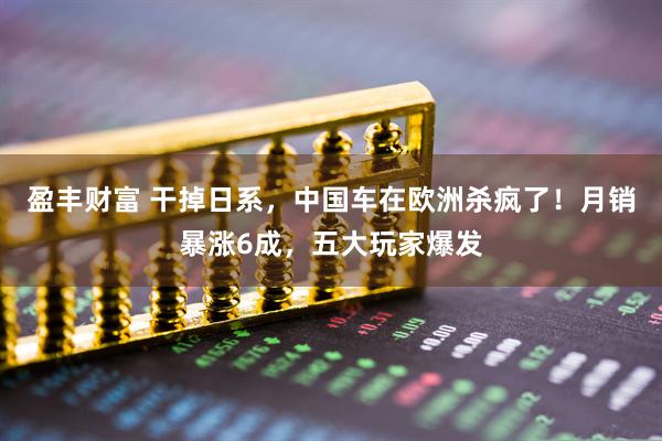 盈丰财富 干掉日系，中国车在欧洲杀疯了！月销暴涨6成，五大玩家爆发